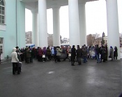 В Назарово прошёл митинг