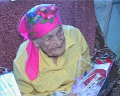 В Назарово сегодня поздравляют 100-летнюю жительницу