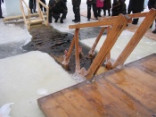Верующие готовятся к Крещению