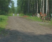 На новом кладбище проваливаются могилы