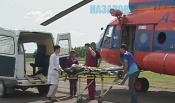 Пострадавшего на производстве назаровца доставили в Красноярск