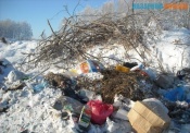 Проблемы с мусором на назаровской земле становятся всё серьезнее