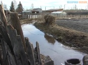 Паводковая ситуация в городе Назарово пока спокойная