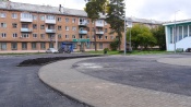 Благоустройство в посёлке Бор заметно хромает