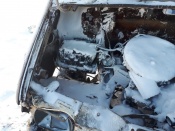 В Назаровском районе от пожара пришлось спасать тело усопшего