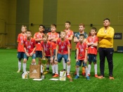 Хорошее начало спортивного года: детская футбольная команда «Волна» из Назарово стала серебряным призером краевого турнира по мини-футболу на призы СУЭК