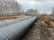 В посёлке Преображенский продолжается обустройство водоочистного комплекса
