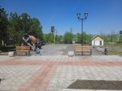 Центральная улица села Дорохово стремительно меняется 