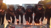 Назаровские полицейские приняли участие в акции «Завтра была война»