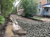 Благоустройство улицы Карла Маркса в разгаре 