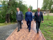 Председатель Заксобрания края Алексей Додатко совершил рабочую поездку в город Назарово