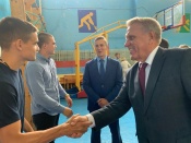 Председатель Заксобрания края Алексей Додатко совершил рабочую поездку в город Назарово