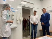 Председатель Заксобрания края Алексей Додатко совершил рабочую поездку в город Назарово