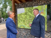 Председатель Заксобрания края Алексей Додатко совершил рабочую поездку в город Назарово