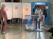 В городе Назарово начался Единый день голосования