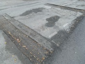 Назаровцы недовольны затянувшимся ямочным ремонтом улицы Южная