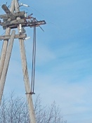 Неизвестные украли 3 километра кабеля с воздушных линий в Назаровском районе