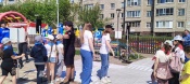 Праздник для детей состоялся в городе Назарово