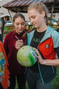 В Назарово при поддержке СУЭК открылась волейбольная площадка