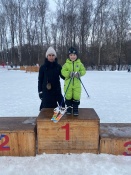 Сотрудники Назаровского разреза с семьями вышли на «Лыжню России»