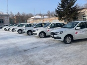 Автопарк Назаровской районной больницы пополнился новыми автомобилями