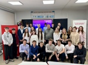 Встреча школьников с генеральным директором Назаровской ГРЭС Дмитрием Морозовым: уроки успеха, трудолюбия и семейных ценностей